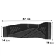 Наколенник AOLIKES HX-7060 Black XL компрессионный чулок спортивные защитные приспособления для ног - изображение 5