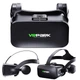 VR BOX Z4 Очки виртуальной реальности с пультом и наушниками 3D просмотр Bluetooth - изображение 2