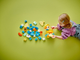 Zestaw klocków LEGO Duplo Zwierzątka na kółkach 3w1 58 elementów (10448) - obraz 8