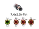 Блок живлення HP 18.5V 3.5A 65W (7.4*5.0+Pin). HC (60667) - зображення 2