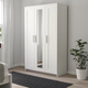 Шафа BRIMNES 117 см IKEA 404.079.22 - зображення 2