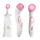 Пристрій Lumineo Brush Pro рожевий 4 насадки + гель для чутливої шкіри (5904726872765) - зображення 2