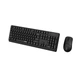 Комплект (клавіатура, миша) бездротовий Rapoo X1500 Wireless Black - зображення 4