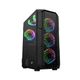 Корпус 1stPlayer XF-BK-4F7 Black без БП - изображение 1