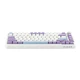 Ігрова магнітна клавітура Ajazz ak820 MAX HE Purple з Українською розкладкою - изображение 4