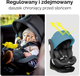Автокрісло Kidnort Orn DK-080737 40-150 см чорне (5902983624875) - зображення 6
