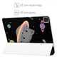 Чохол книжка, обкладинка для планшета Apple iPad Air 11" 2024/2025 (Космічний кіт) епл айпад ейр 11 М2 case, аір М3 cover - зображення 6