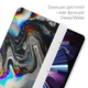 Чохол книжка, обкладинка для планшета Apple iPad 11" A16 2025 (Райдужний мармур) 11th епл айпад 11 generation - зображення 5