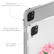 Чехол книжка, обложка для планшета Apple iPad Air 11" 2024/2025 (Красный букет) эпл айпад эйр 11 М2 case, аир М3 cover - изображение 7