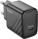 Мережевий зарядний пристрій Hoco CS22A Value single port PD30W charger Black (6942007609913) - зображення 2