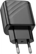 Мережевий зарядний пристрій Hoco CS22A Value single port PD30W charger Black (6942007609913) - зображення 5