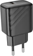 Мережевий зарядний пристрій Hoco CS22A Value single port PD30W charger Black (6942007609913) - зображення 6