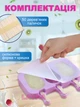 Силиконовая форма для мороженого и евродесертов, 19х10 см, 3 ячейки, + палочки и крышка 3005254201 - изображение 5