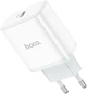 Мережевий зарядний пристрій Hoco C104A Stage single port PD20W charger White (6931474782892) - зображення 3