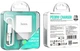 Сетевое зарядное устройство Hoco C76A Pro Majestic single port PD30W charger set Type-C to Type-C EU White (6942007616324) - изображение 2
