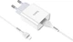 Мережевий зарядний пристрій Hoco C81A Asombroso single port charger set Micro 10.5W White (6931474727954) - зображення 3