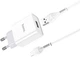 Мережевий зарядний пристрій Hoco C81A Asombroso single port charger set Micro 10.5W White (6931474727954) - зображення 6
