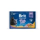 Brit Premium Cat Fish Plate pouches 0.4 кг влажный корм для кошек (ассорти из 2 вкусов «Рыбная тарелка») - изображение 2