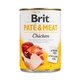 Brit Pate & Meat Chicken 0.4 кг влажный корм для собак (курица и говядина) - изображение 2