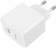 Мережевий зарядний пристрій Hoco CS13A Ocean single port PD20W charger White (6942007603812) - зображення 2