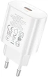 Мережевий зарядний пристрій Hoco N22 Jetta PD25W charger White (6931474760067) - зображення 4