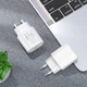 Мережевий зарядний пристрій Hoco N22 Jetta PD25W charger White (6931474760067) - зображення 7