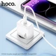 Мережевий зарядний пристрій Hoco CS53A Surplus single port PD25W charger White (6942007631488) - зображення 9