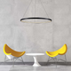 Підвісний світильник Light Prestige Ring LP-909/1P M BK CCT - зображення 3