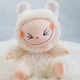 Плюшевая игрушка "Labubu", Лабубу, 14 см, молочный - изображение 1