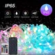 Гірлянда USB Крапля роси RGB пульт 50 LED 5 м - зображення 2