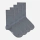 Набор мужских носков высоких Lapas L-Bamboo Grey 4P-21BM-GRY 44-46 4 пары Серый (4820234236480) - изображение 1