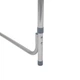 Раскладной стол-чемодан с алюминиевым каркасом со стульями 120*60*55 см на 4 человек для пикника для походов рыбалки кемпинга или отдыха прост в установке LUGI Серый - изображение 6