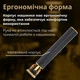 Универсальный профессиональный триммер для окантовки и стрижки волос бороды и усов беспроводной с 3 съемными насадками аккумуляторный VGR V-179 T-лезвие 600 mah Черный - изображение 5