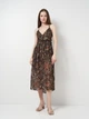 Платье женское Zara 7521/221 S Коричневое (07521221800024) - изображение 1