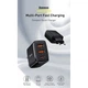 Зарядное устройство Адаптер Baseus 30W Quick Charger Быстрая зарядка QC3.0+PD3.0 2USB+Type-C Зарядка для телефона Басеус 30W EU 3A (CCXJ-E01) Black - изображение 15