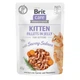 Вологий корм для кошенят Brit Care Cat pouch 85 г (лосось в желе) - изображение 2