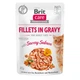 Вологий корм для котів Brit Care Cat pouch 85g (філе лосося в соусі) - изображение 2
