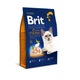 Сухой корм Brit Premium Cat by Nature Indoor для кошек, живущих в помещении, с курицей, 8 кг - изображение 1