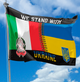 Прапор України - Італії Postcardua Stand With Ukraine CUA-43 - зображення 3