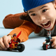 Klocki konstrukcyjne LEGO Ninjago Wyścig motocyklowy Kaia 79 elementów (71838) - obraz 8