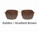 Мужские поляризационные солнцезащитные очки KINGSEVEN 9201 Leopard Brown - изображение 2