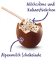 Набір шоколадних яєць Milka Löffel Ei Oreo Alpenmilch Schokolade gefüllt mit Oreocreme 128г - зображення 4
