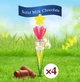 Шоколадні тюльпани Lindt Easter Solid Milk Chocolate Candy Tulips 4шт, 54г - зображення 3