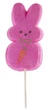 Маршмеллоу на палочке Peeps Pink Marshmallow Bunny Pop в форме зайца 42г - изображение 6