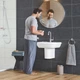 Полупьедестал для раковины Euro Ceramic Grohe 39201000 - изображение 8