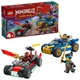 Конструктор LEGO Ninjago Роуг против Дрикса: Дуэль гонок 111 элементов (71840) - изображение 3