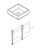 Умывальник Grohe Cube Ceramic 400x400 мм 3948200H - изображение 3