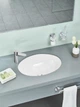 Умывальник Grohe Bau 55 см монтаж под столешницу 39423000 - изображение 3