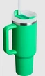 Термочашка Stanley Quencher H2.0 FlowState Stainless Steel Vacuum Insulated Tumbler Meadow Зелена 1183мл - зображення 2