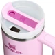 Термочашка Stanley Quencher H2.0 FlowState Cherry Blossom с ручкой и трубочкой Розовая 1183 мл - изображение 3